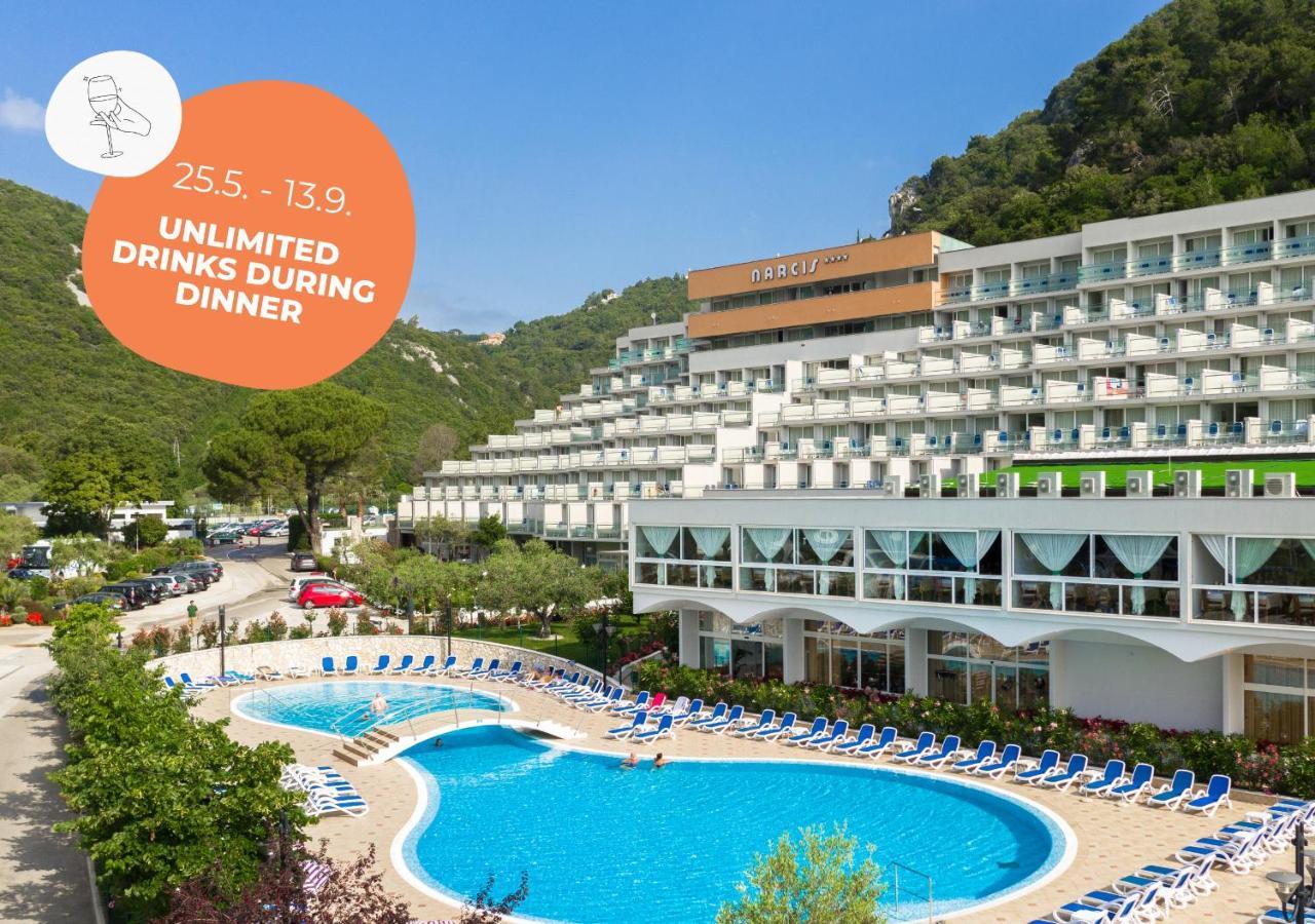 Hotel Narcis - Maslinica Hotels & Resorts Rabac Eksteriør billede